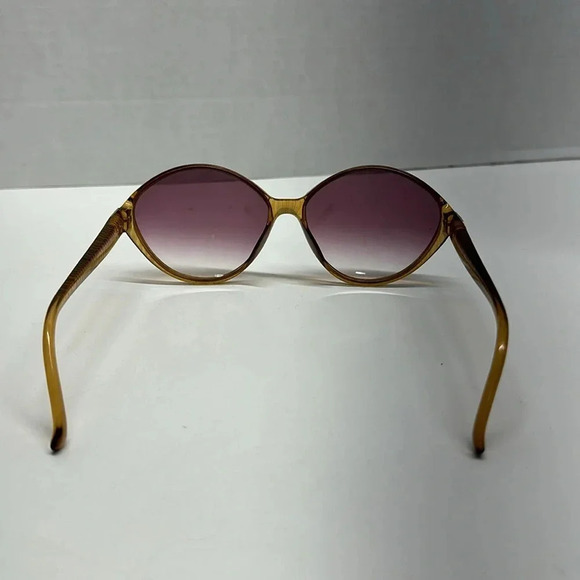 Christian Dior Sunglasses Optyl Translucent Glasses Brown Vintage 60's Germany - Picture 4 of 14